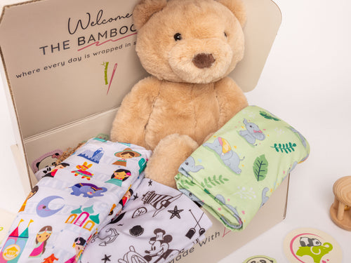 Bam & Stitch baby shower gift box