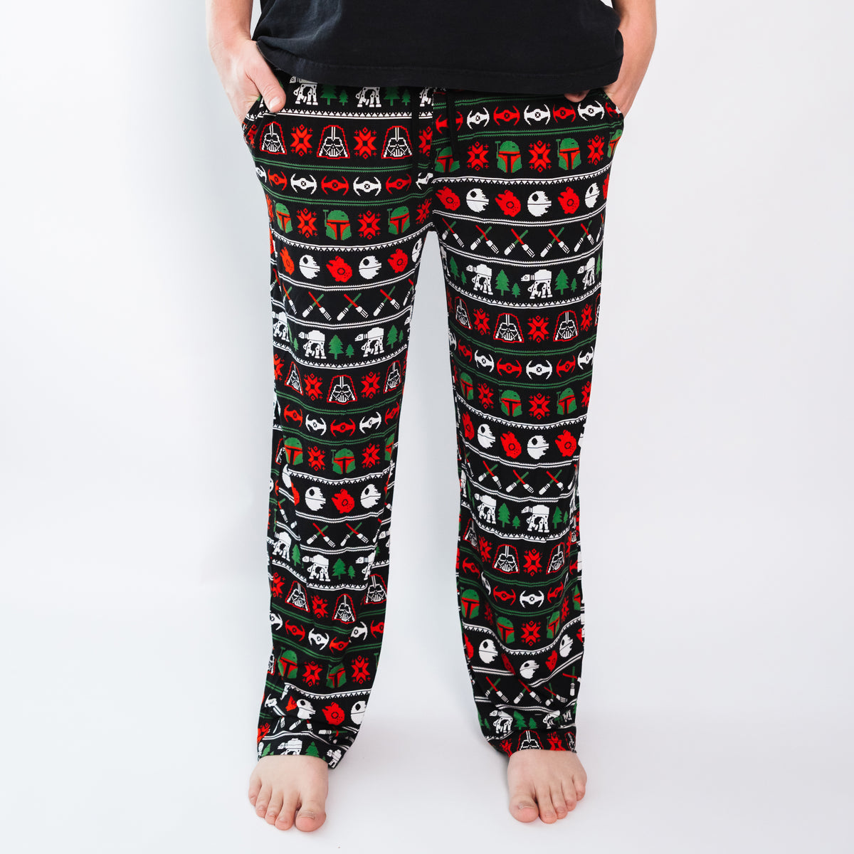 Merry Galaxy men's bamboo pajama pants with a relaxed straight leg