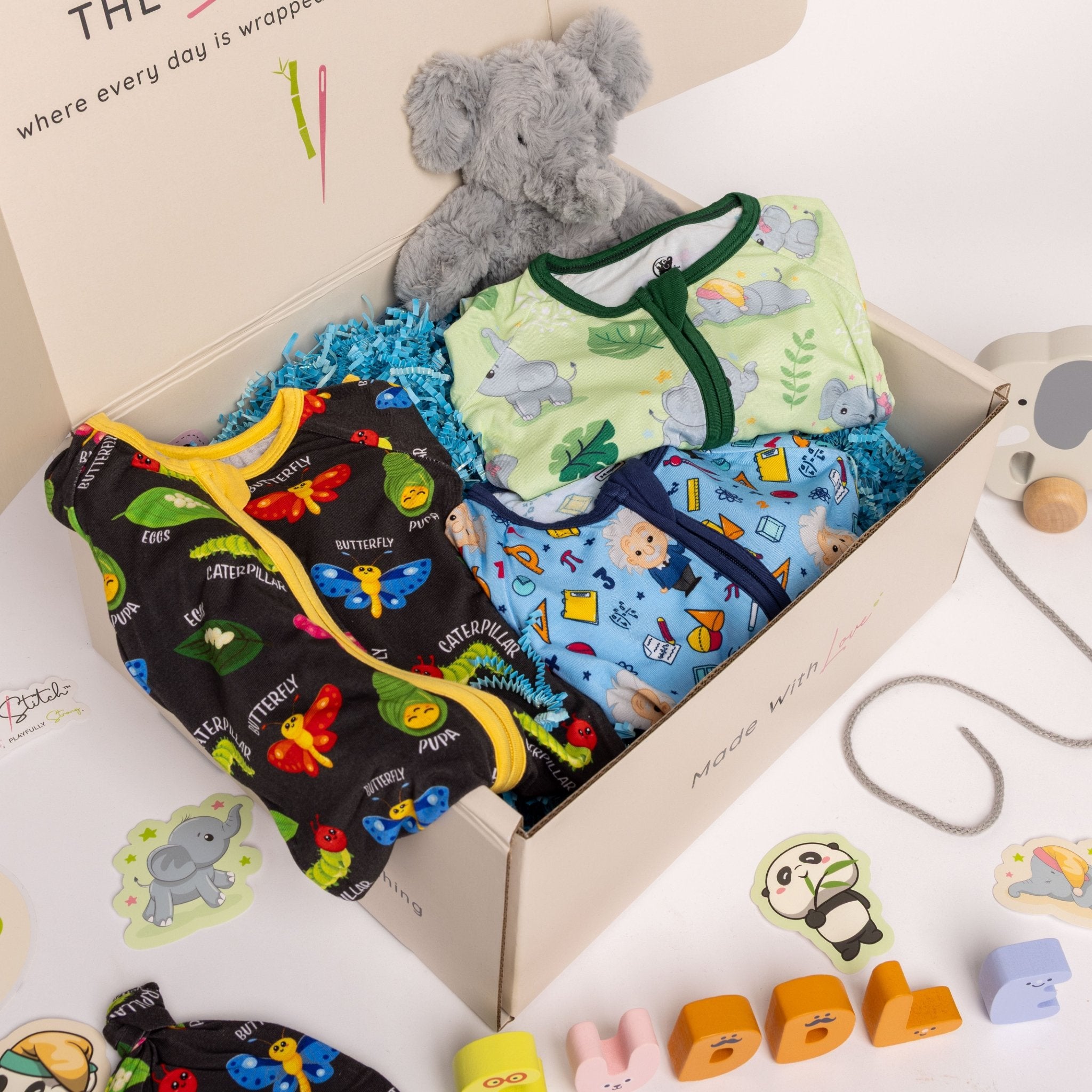 Cuddle Baby Shower Gift Box - Bam & Stitch