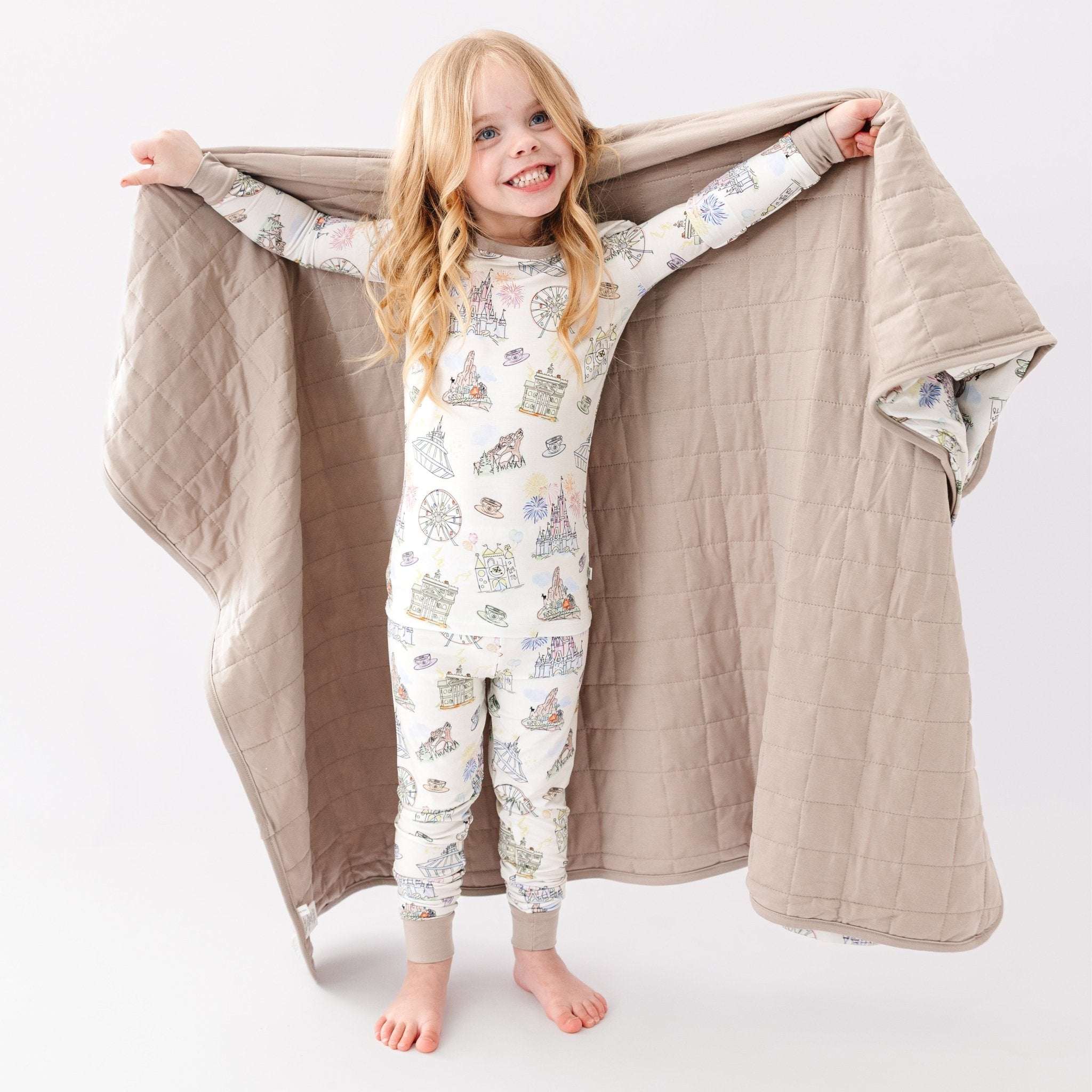 Dream Land Kids Blanket - Bam & Stitch