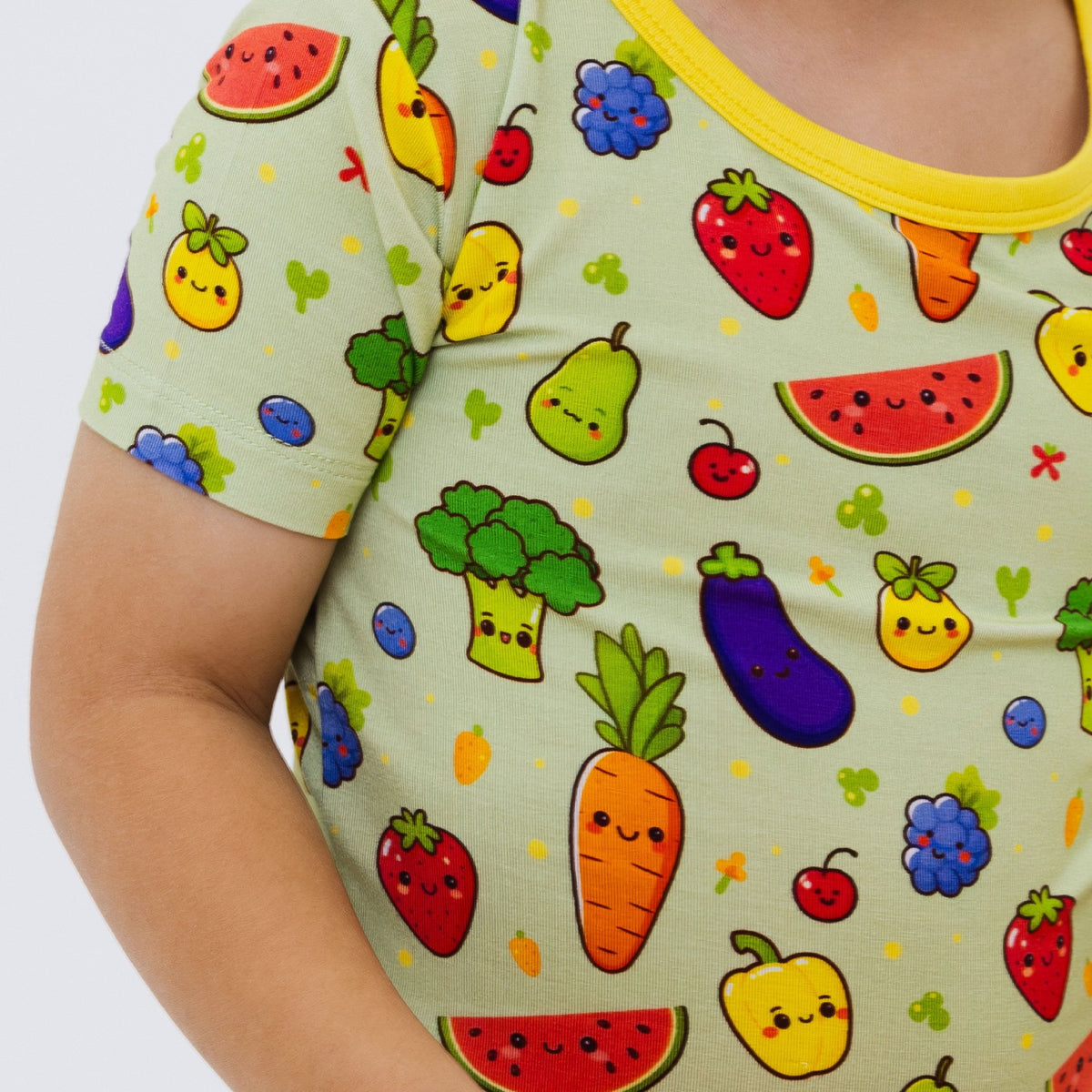 Farm Fresh Short Sleeve Pajamas - Bam & Stitch