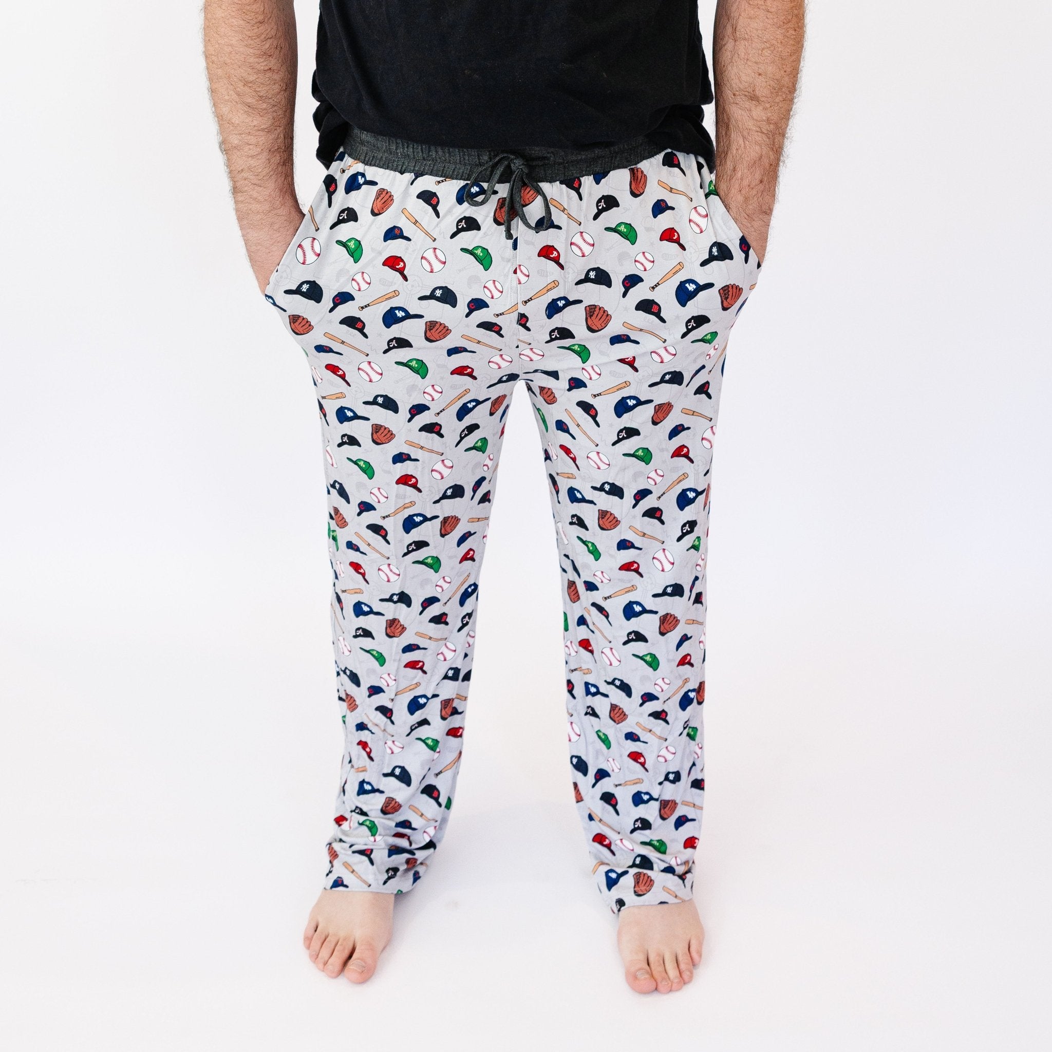 Major League Buddies Men's Pajama Pants - Bam & Stitch