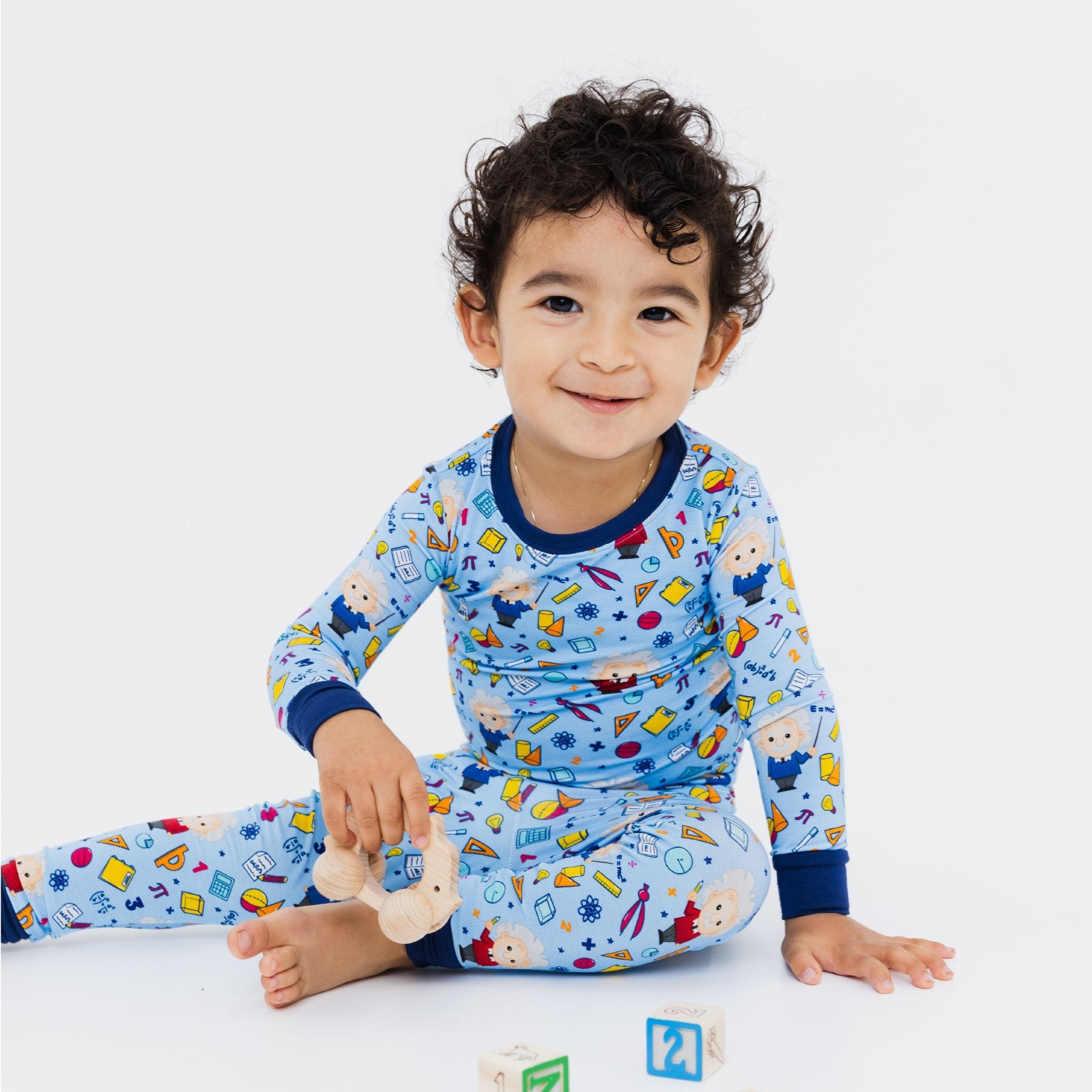 Mathematical Marvel Long Sleeve Pajamas | Bamboo PJs | Bam & Stitch