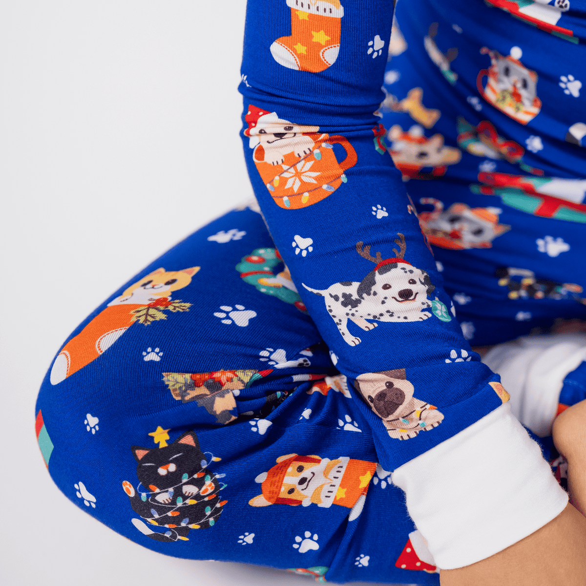 Paw - some Surprise Long Sleeve Pajamas - Bam & Stitch