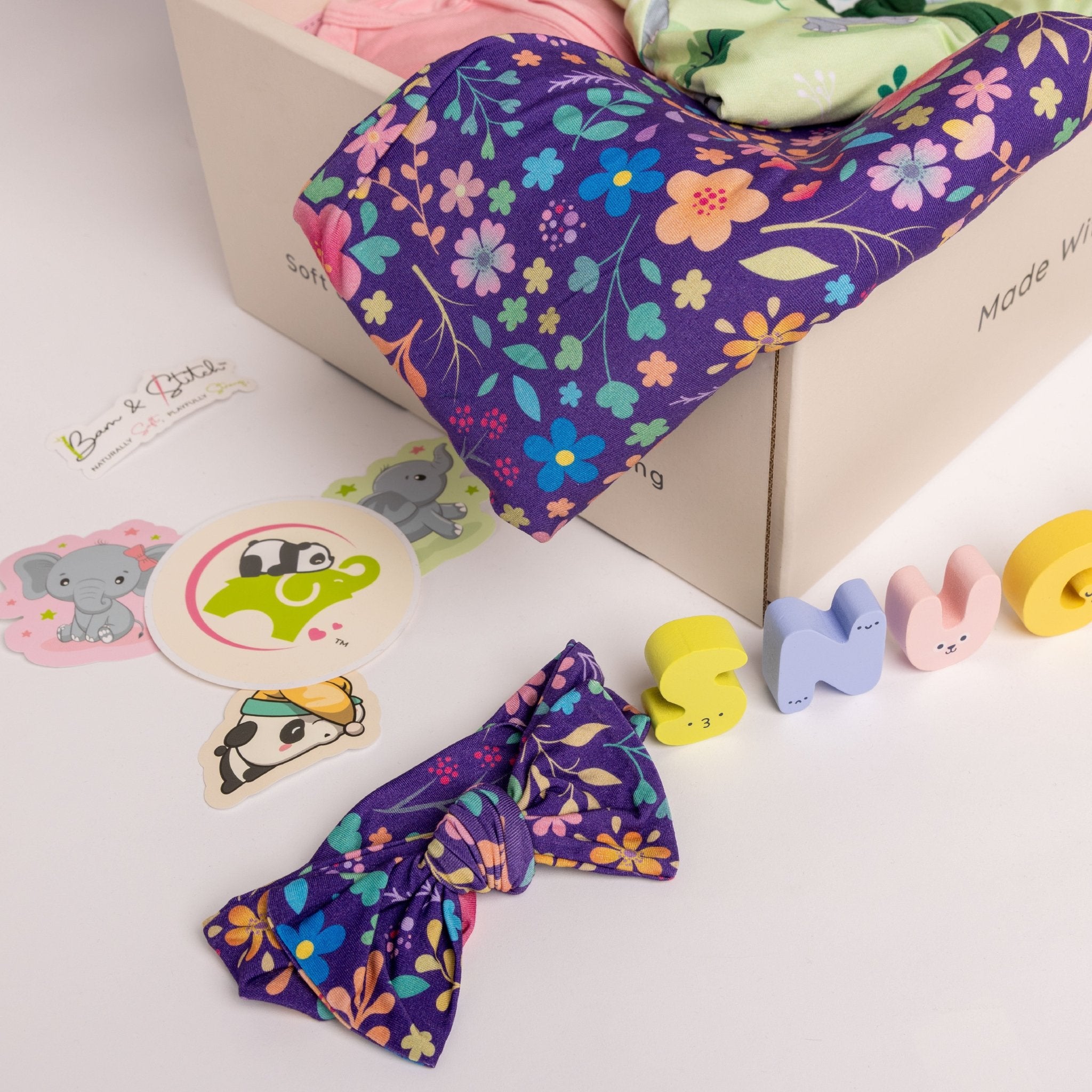 Snuggle Baby Shower Gift Box - Bam & Stitch