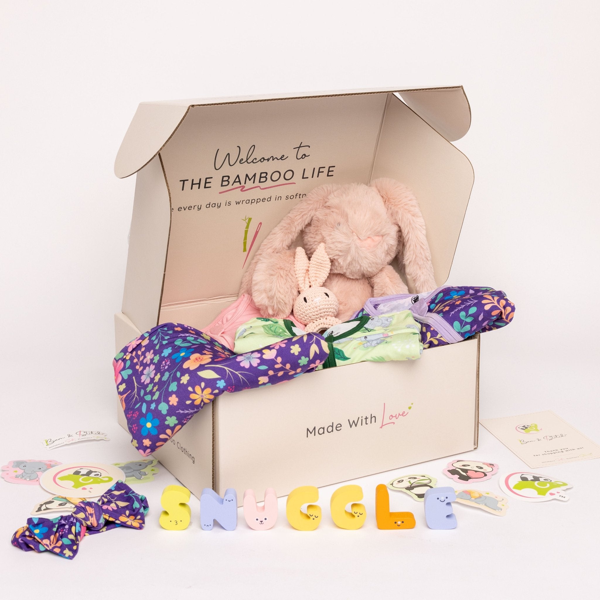 Snuggle Baby Shower Gift Box - Bam & Stitch