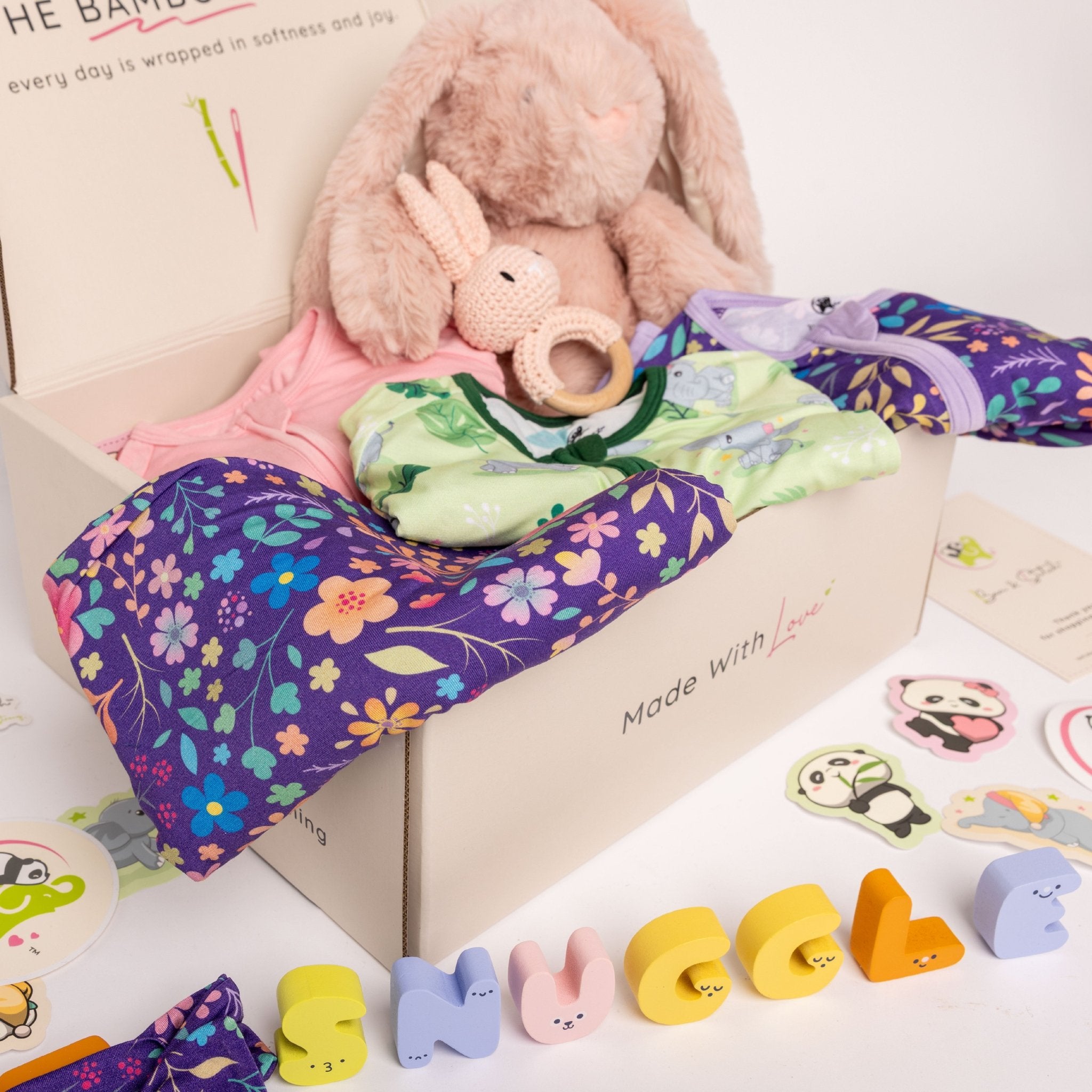 Snuggle Baby Shower Gift Box - Bam & Stitch