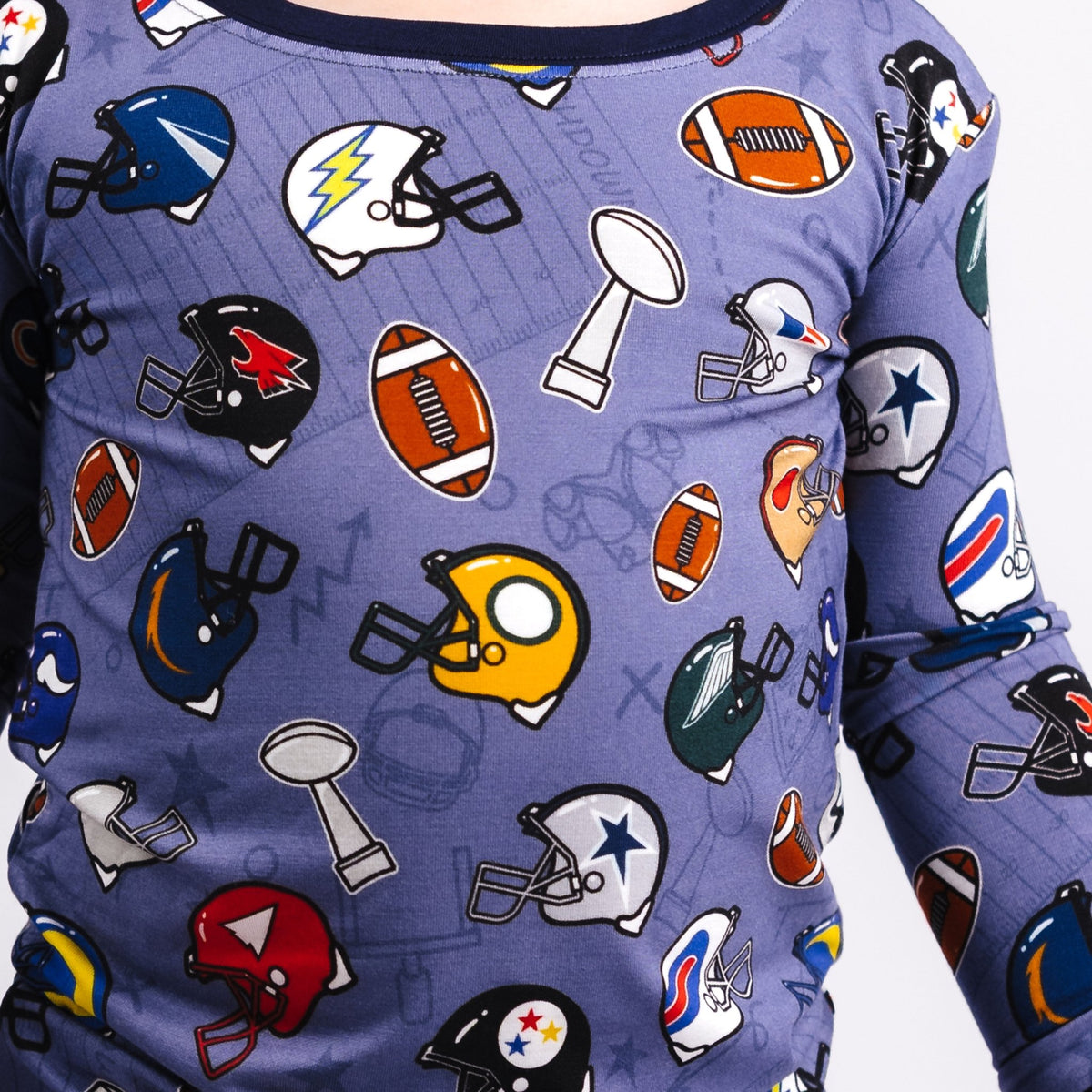 Sunday Huddle Long Sleeve Pajamas - Bam & Stitch