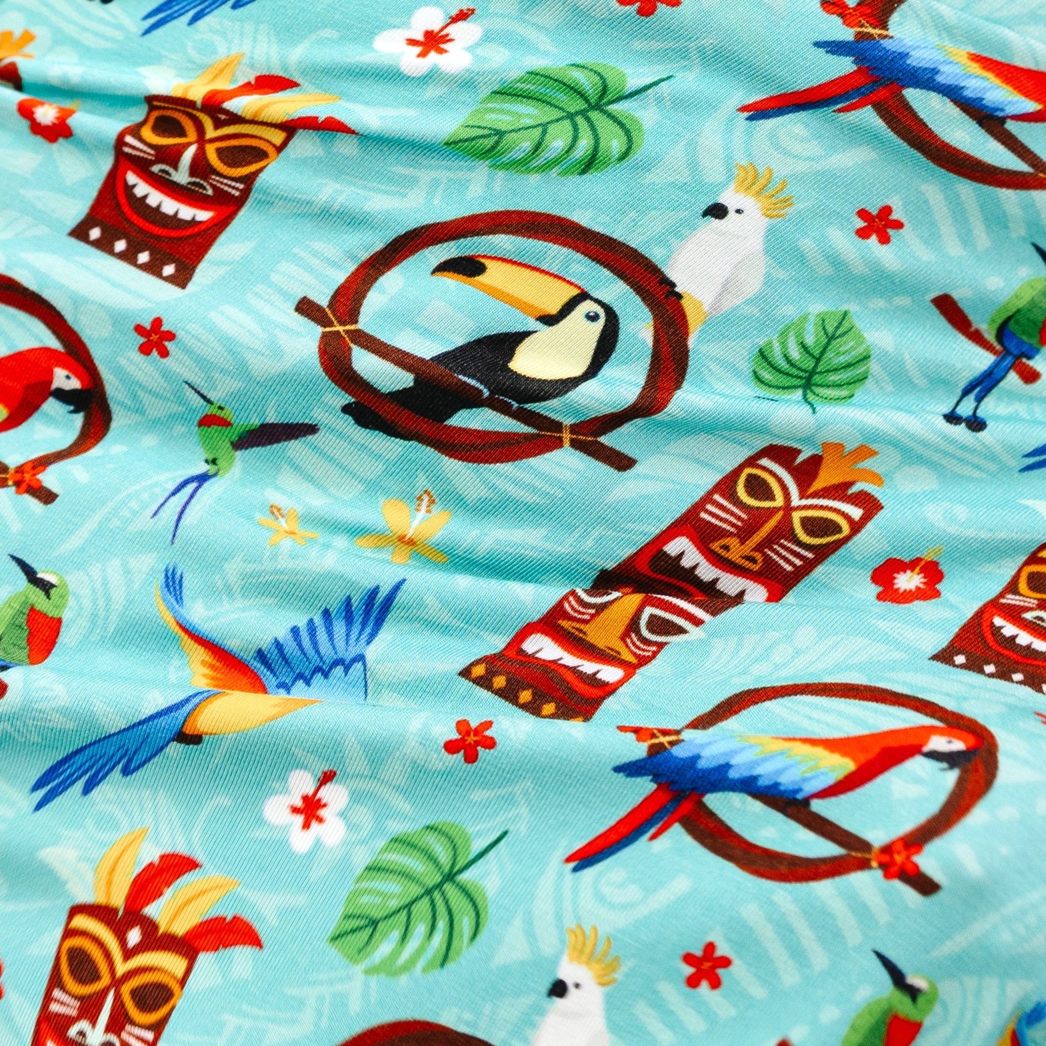 Tiki Party Swaddle - Bam & Stitch