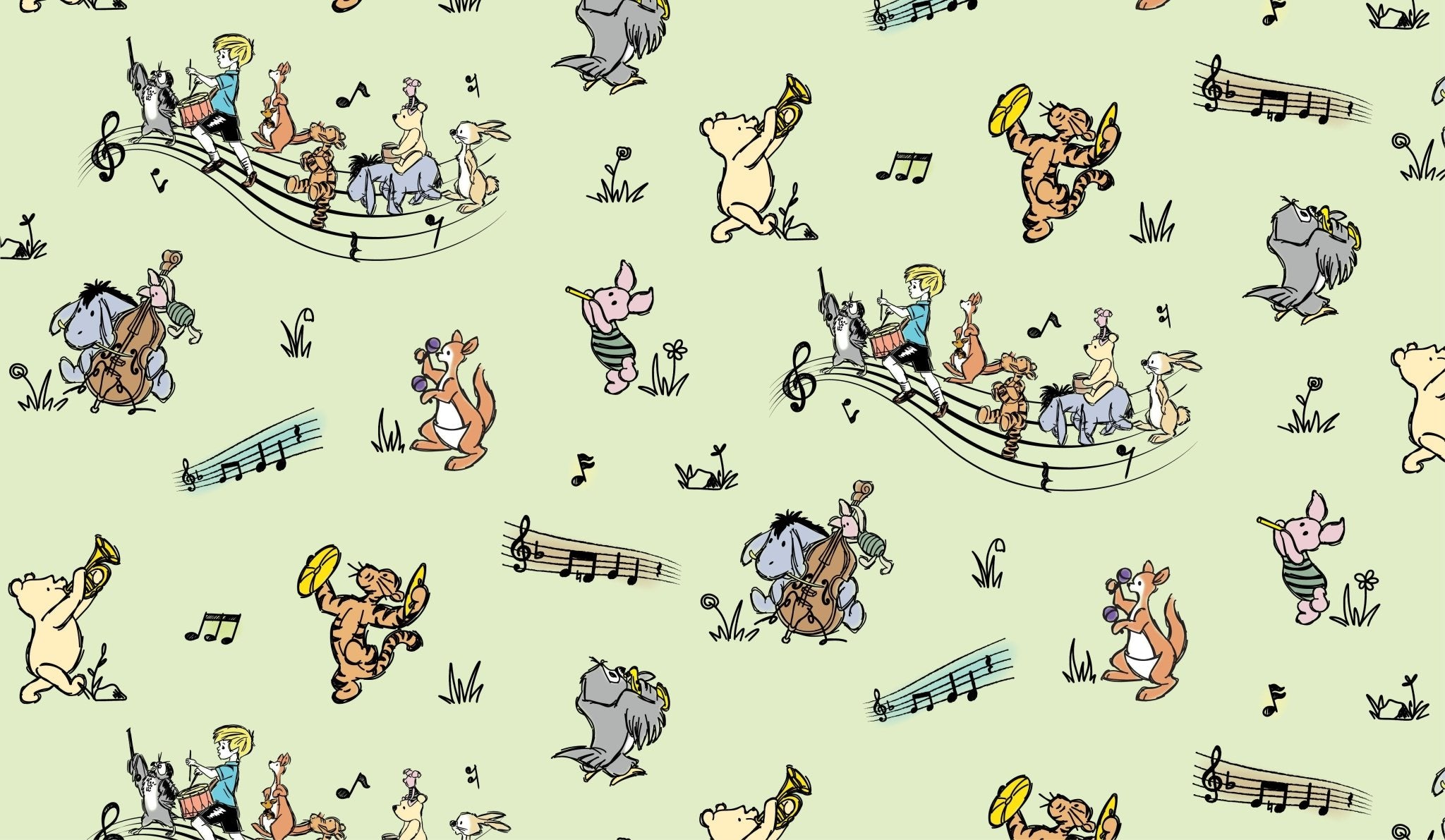 Pooh's Symphony - Bam & Stitch