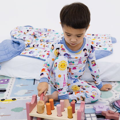 Children of the World Two-Piece Long Sleeve Pajama Set