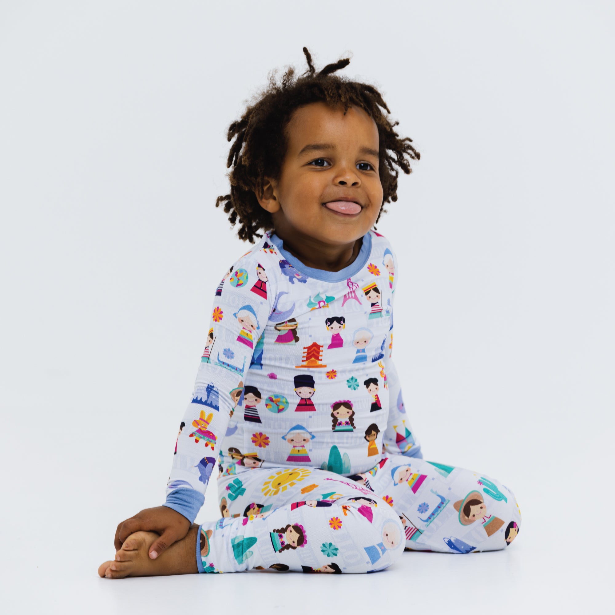 Children of the World Two-Piece Long Sleeve Pajama Set