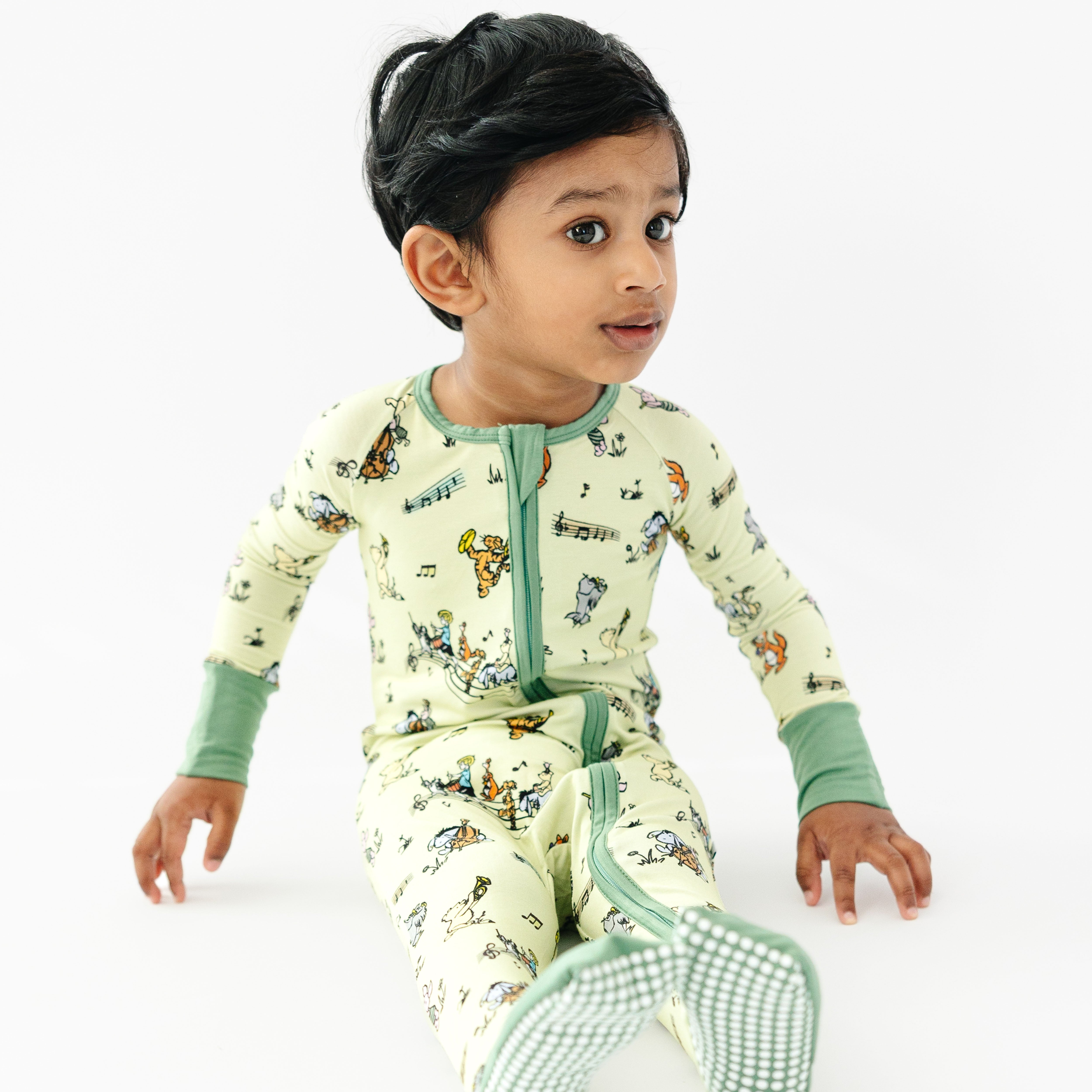 Bamboo Zipper Pajamas | Breathable Fabric | Bam & Stitch