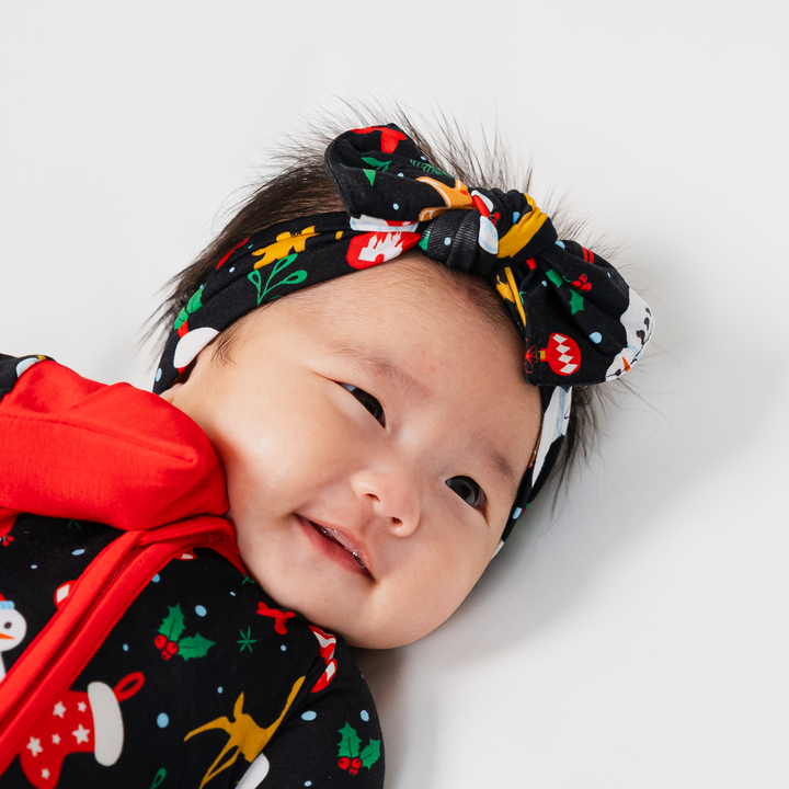 Enchanted Holiday Bow Headband