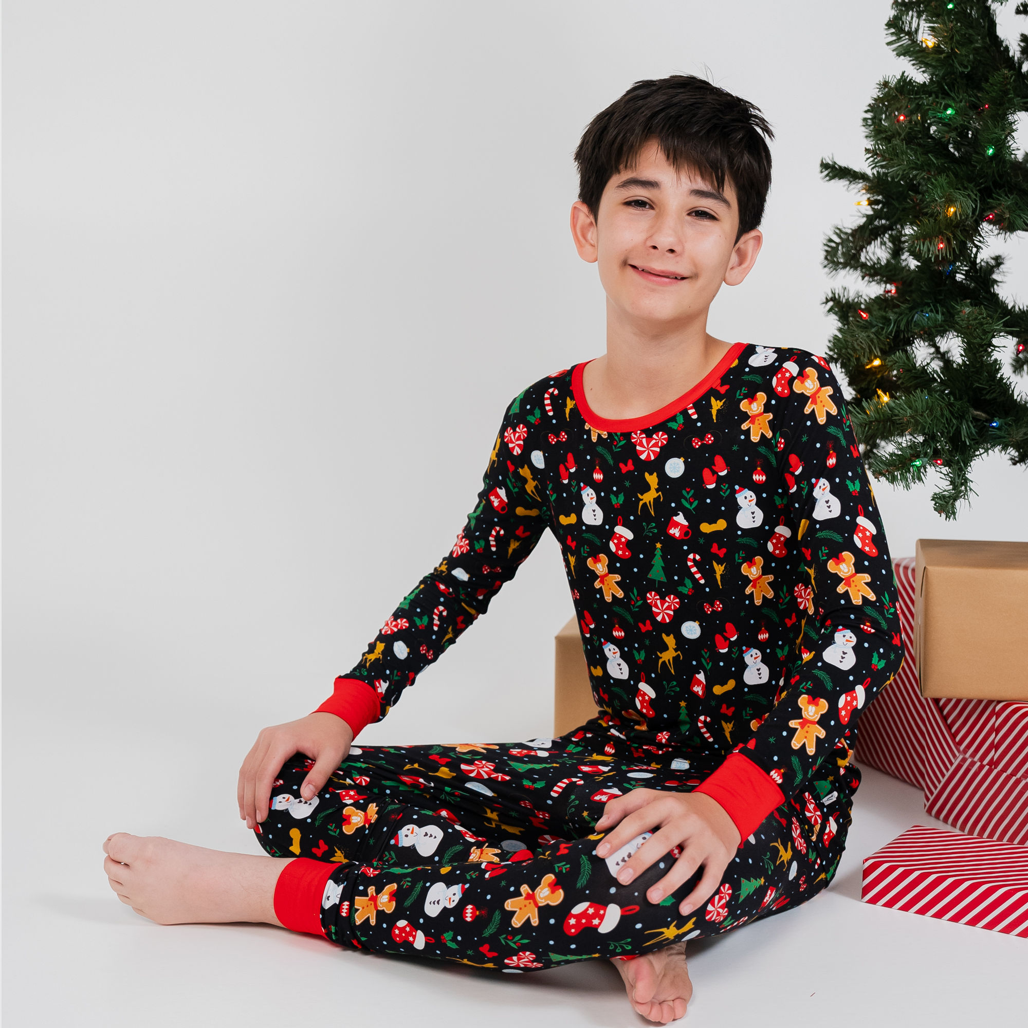 Enchanted Holiday Two-Piece Long Sleeve Pajama Set