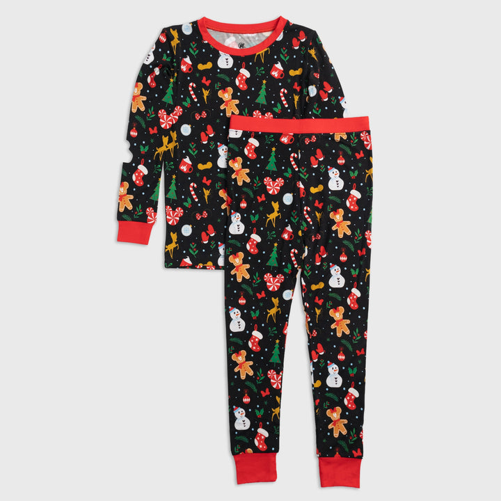 Enchanted Holiday Two-Piece Long Sleeve Pajama Set