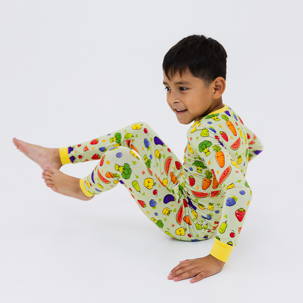 Farm Fresh Two-Piece Long Sleeve Pajama Set