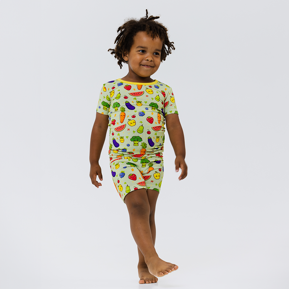 Farm Fresh Two-Piece Short Sleeve Pajama Set