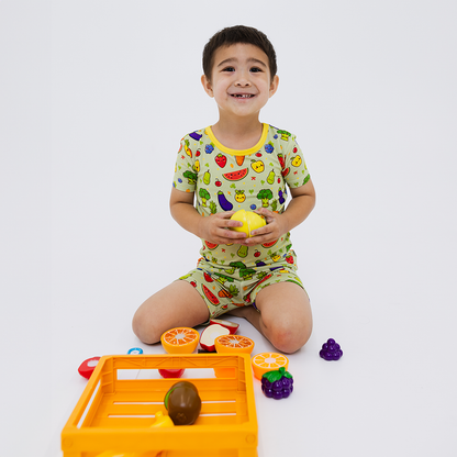 Farm Fresh Two-Piece Short Sleeve Pajama Set