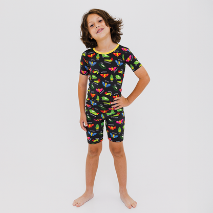 It's Morphing Time! Two-Piece Short Sleeve Pajama Set