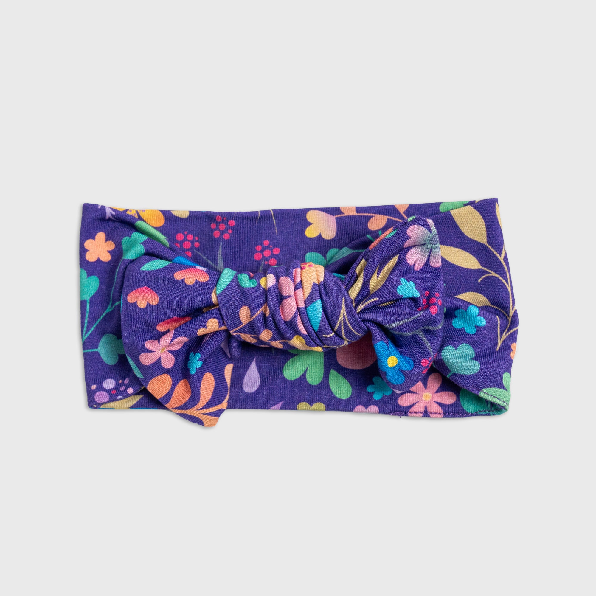 Orchid Gardens Bow Headband