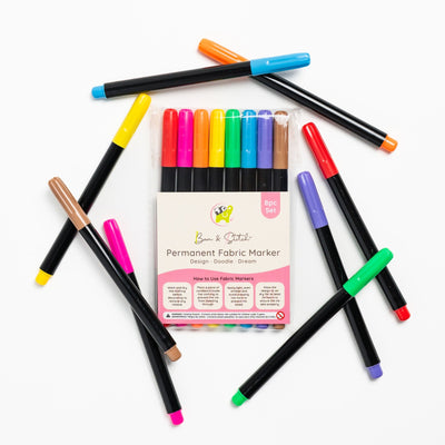 Bam Fabric Markers - Bam & Stitch