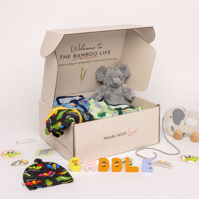 Cuddle Baby Shower Gift Box - Bam & Stitch