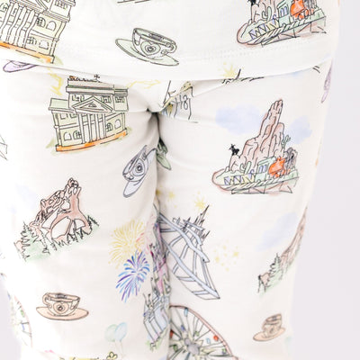 Dream Land Long Sleeve Pajamas - Bam & Stitch