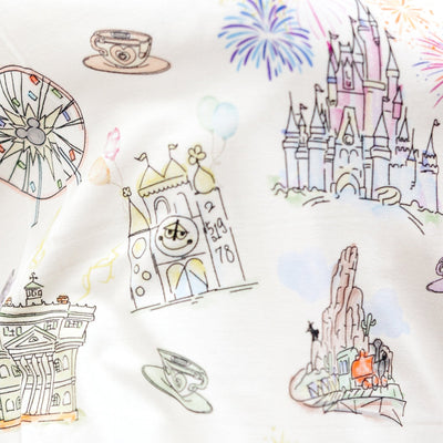 Dream Land Swaddle - Bam & Stitch