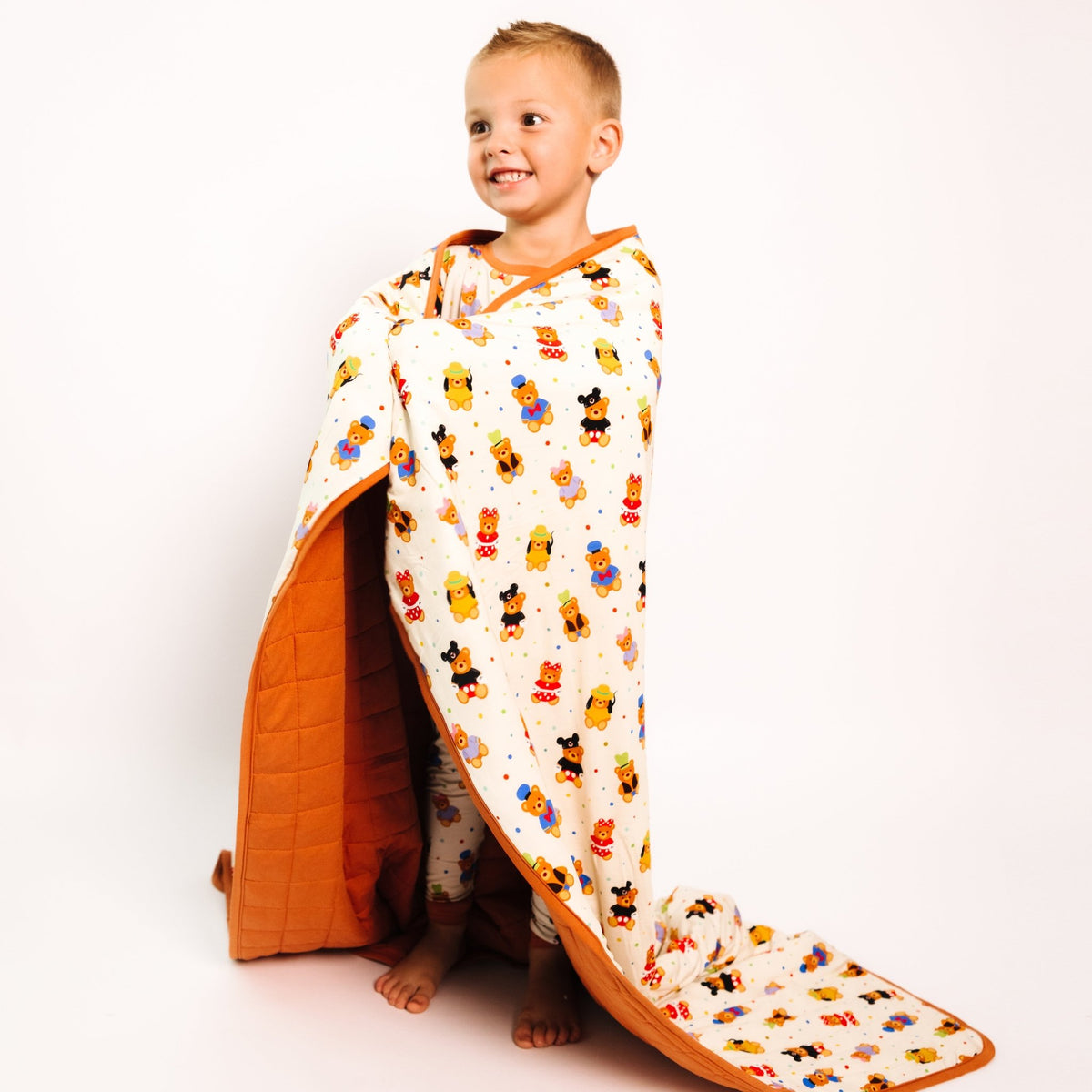 Main Street Bears Kids Blanket - Bam & Stitch