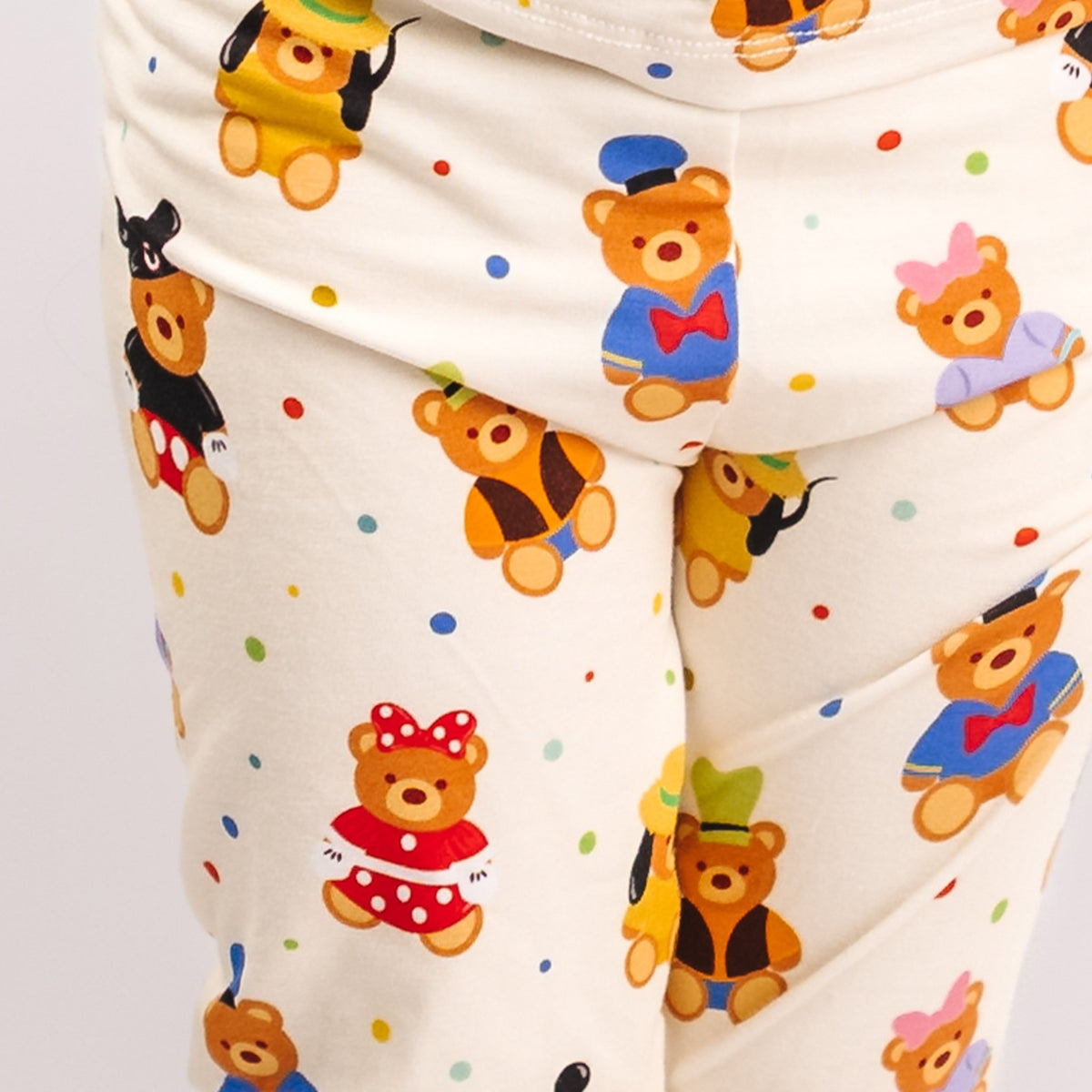 Main Street Bears Long Sleeve Pajamas - Bam & Stitch