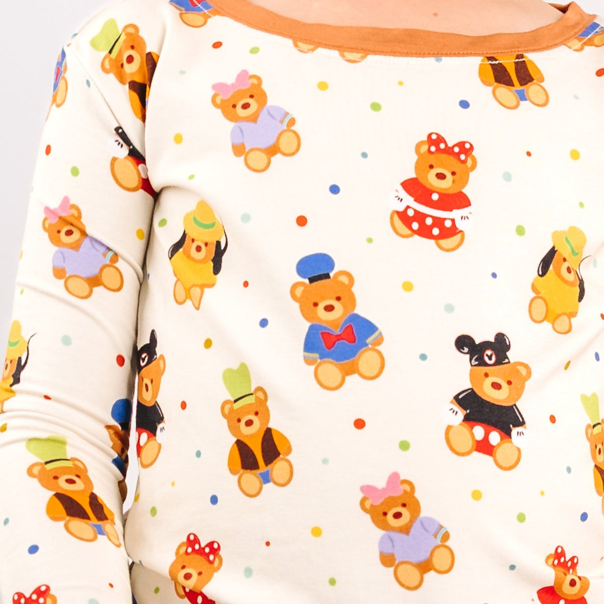 Main Street Bears Long Sleeve Pajamas - Bam & Stitch