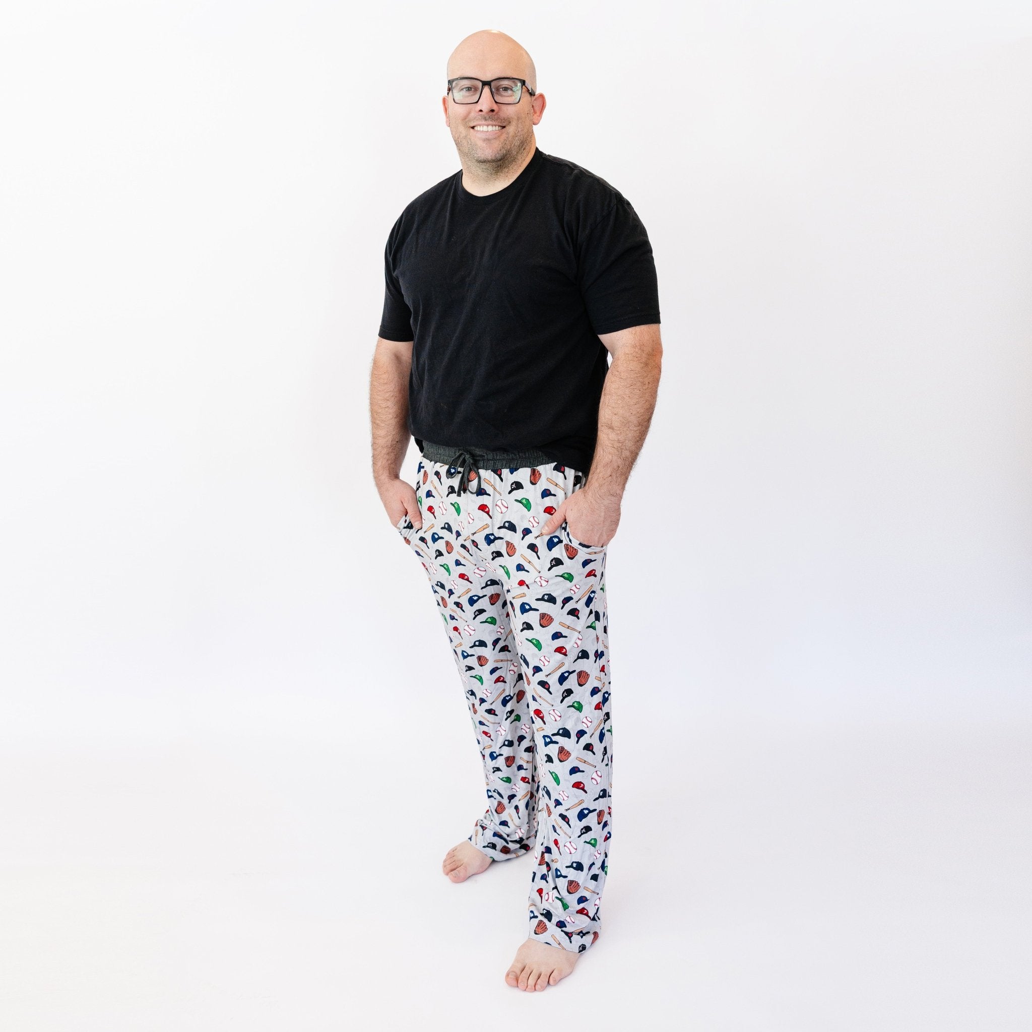 Pantalon de pyjama imprimé intégral pour jeunes des Canadiens de Montréal Pantalon de pyjama imprimé intégral pour jeunes des Canadiens de Montréal