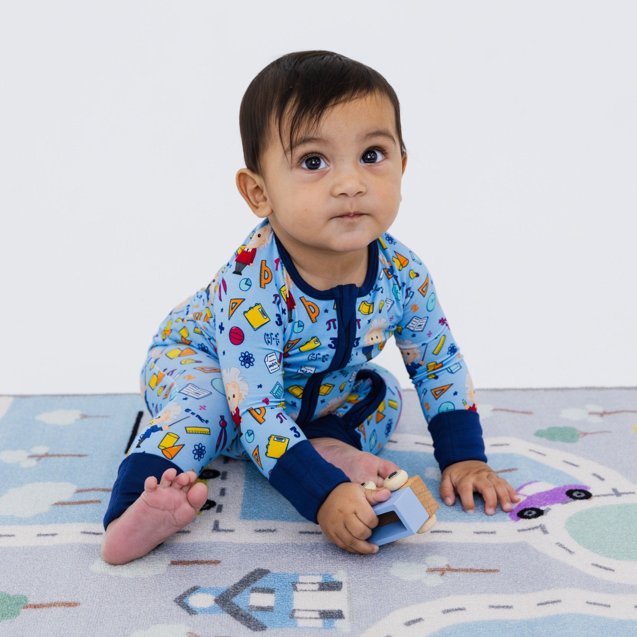 Mathematical Marvel Convertible Romper | Bamboo Pajamas | Bam & Stitch