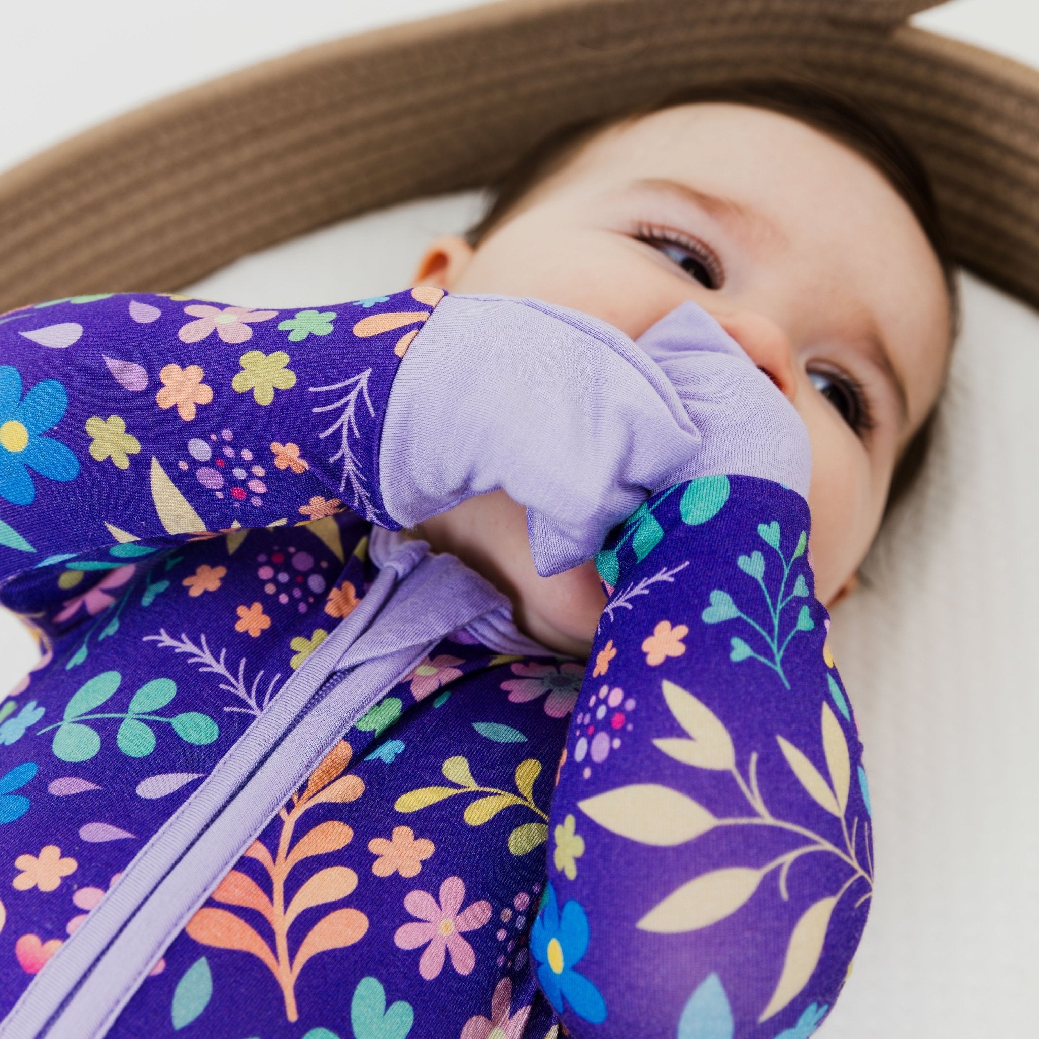 Floral Baby Pajamas | Soft and Eco-Friendly | Bam & Stitch