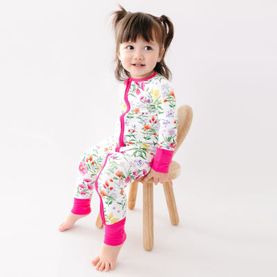 Petal & Play Convertible Romper - Bam & Stitch