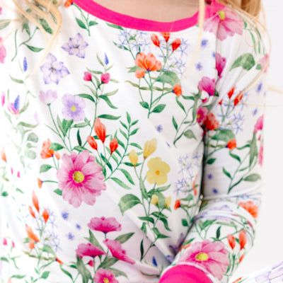Petal & Play Long Sleeve Pajamas - Bam & Stitch