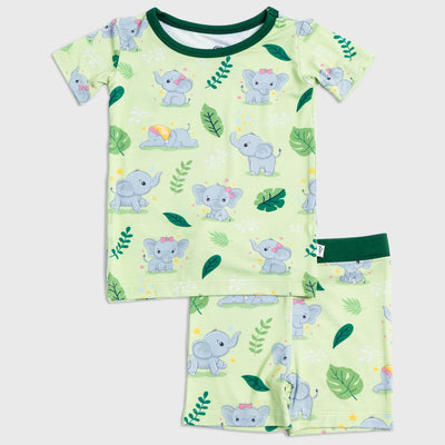 Playfully Strong Short Sleeve Pajamas - Bam & Stitch