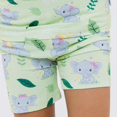 Playfully Strong Short Sleeve Pajamas - Bam & Stitch