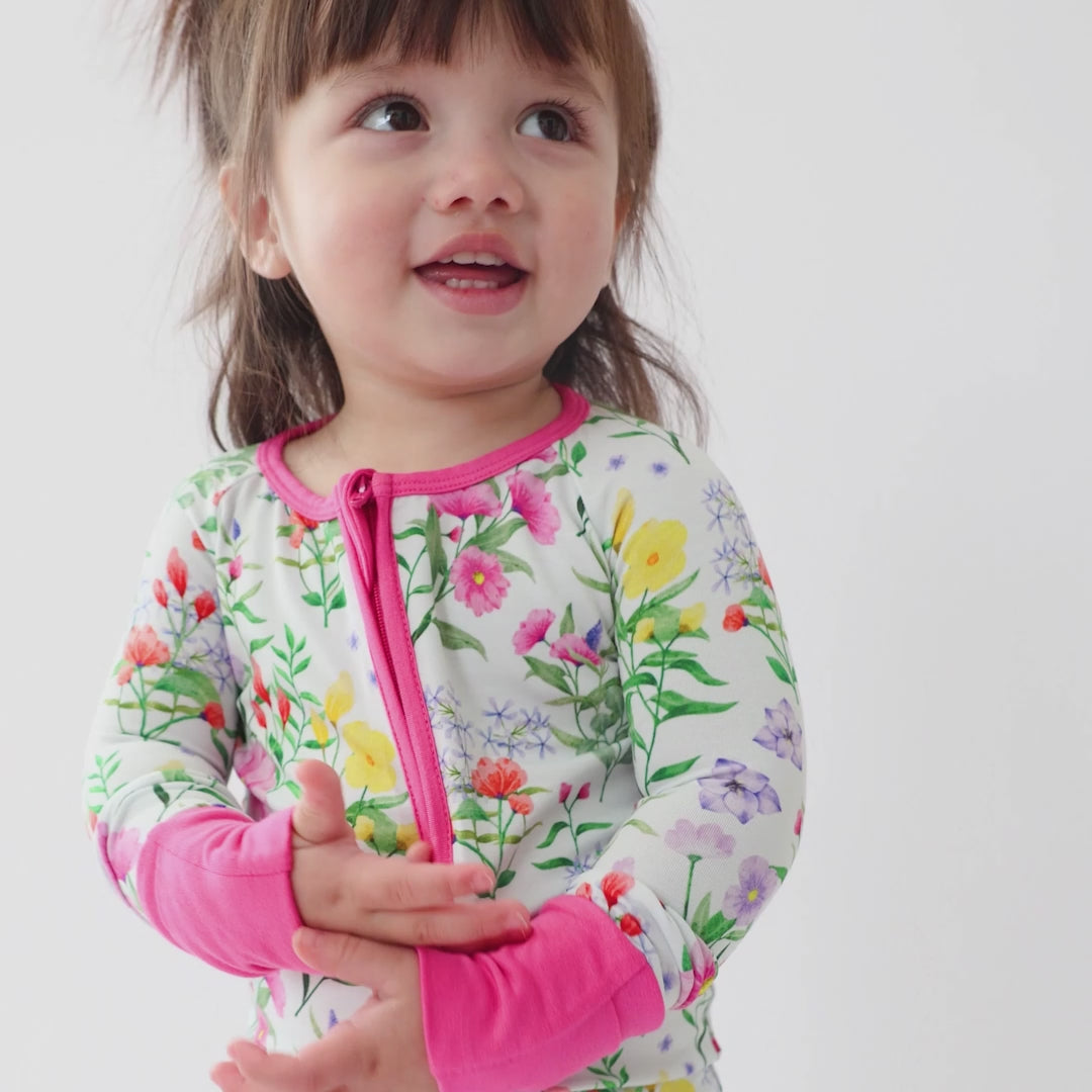 Petal & Play Long Sleeve Pajamas