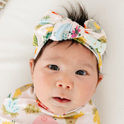 Songbird Meadows Bow Headband - Bam & Stitch