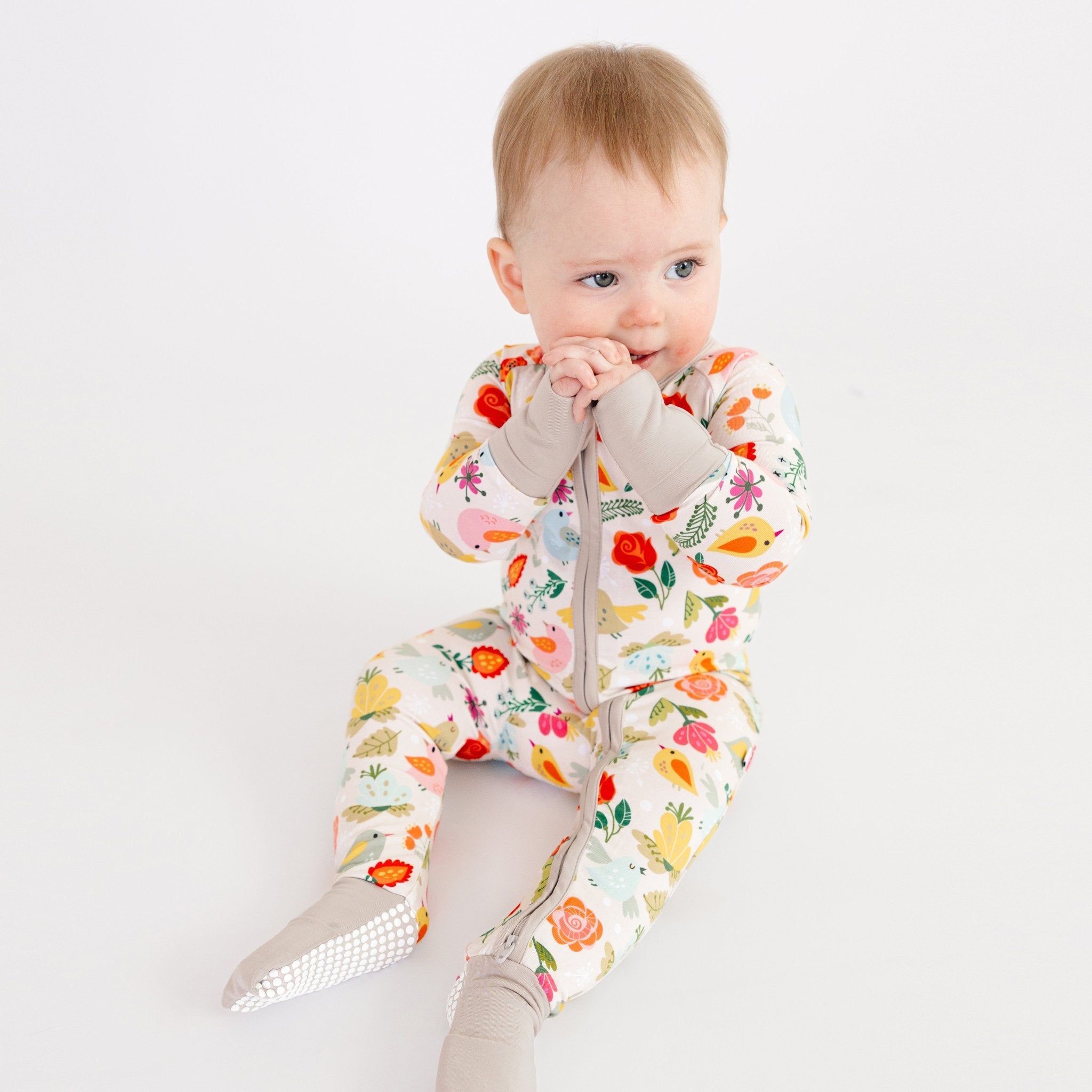 Songbird Meadows Convertible Romper - Bam & Stitch