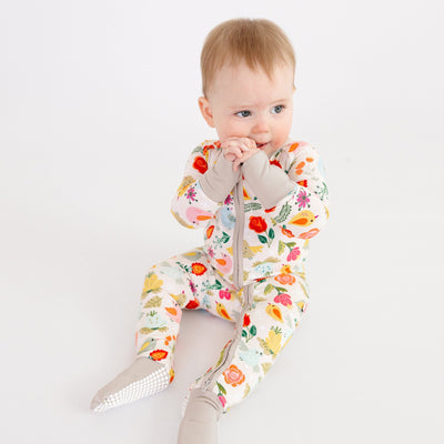 Songbird Meadows Convertible Romper - Bam & Stitch