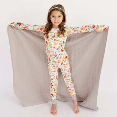Songbird Meadows Kids Blanket - Bam & Stitch