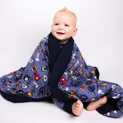 Sunday Huddle Kids Blanket - Bam & Stitch