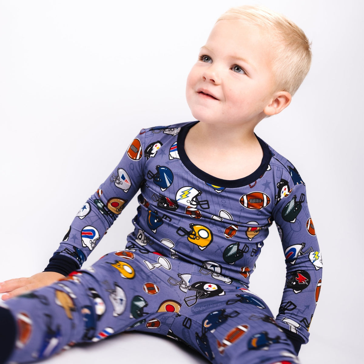 Sunday Huddle Long Sleeve Pajamas - Bam & Stitch