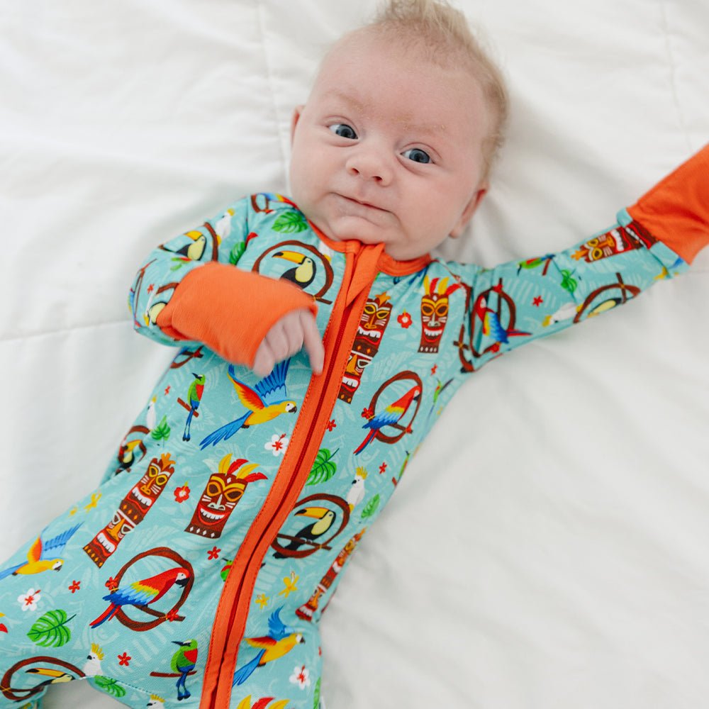 Tiki Party Convertible Romper - Bam & Stitch