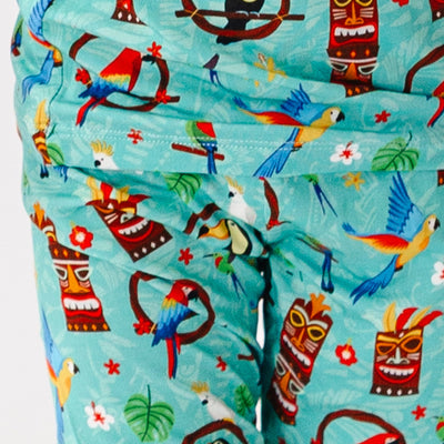 Tiki Party Long Sleeve Pajamas - Bam & Stitch