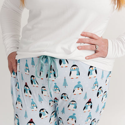 Winter Waddle Women's Pajama Pants - Bam & Stitch